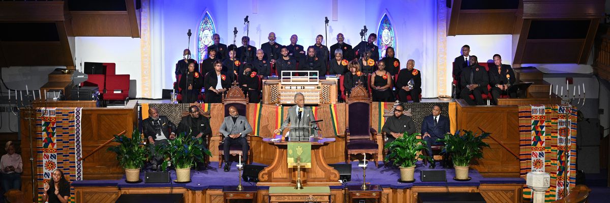 MLK rally at Metropolitan AME