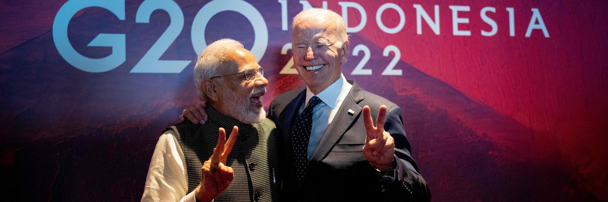 Modi and Biden 
