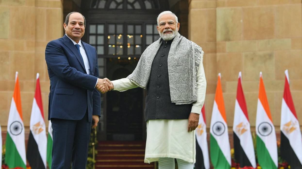 Modi and El-Sisi