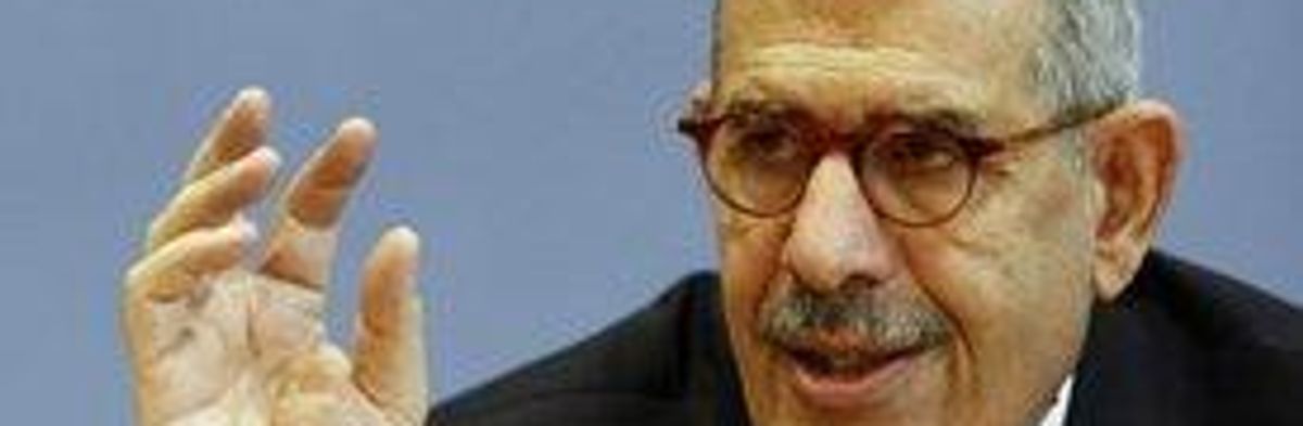 ElBaradei Ends Presidential Run, Slams Egypt Military