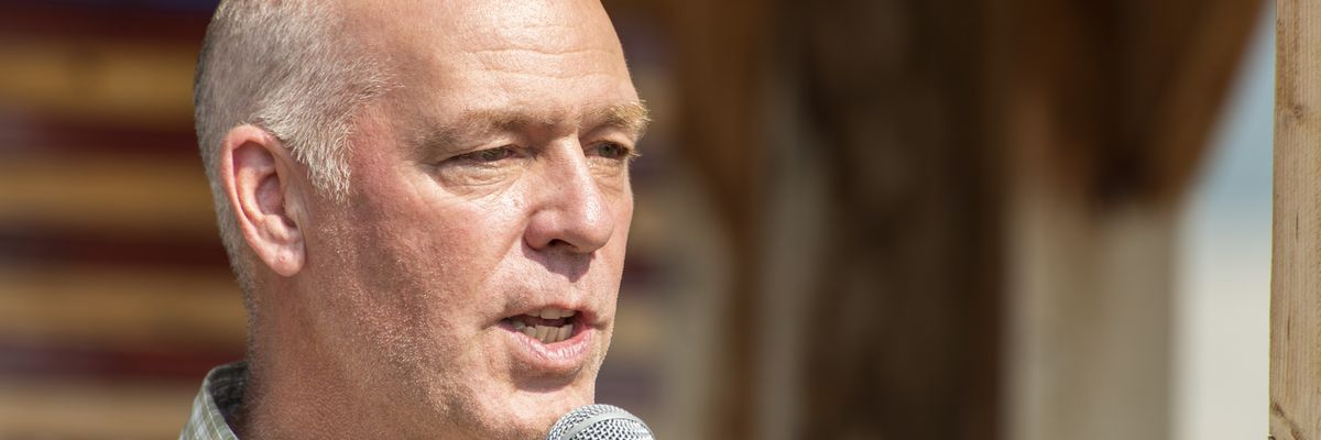 Montana Republican Gov. Greg Gianforte
