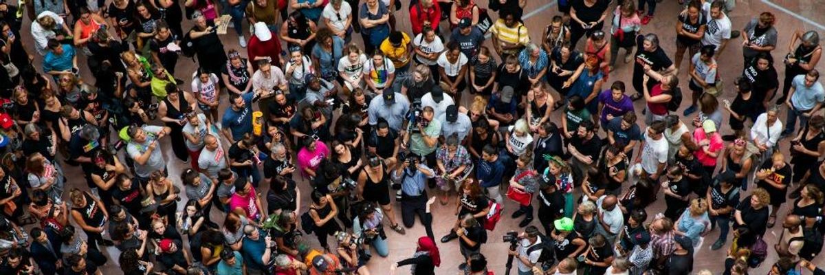 Mass Arrests as Thousands Descend on Senate Office Building Demanding Lawmakers Reject Kavanaugh