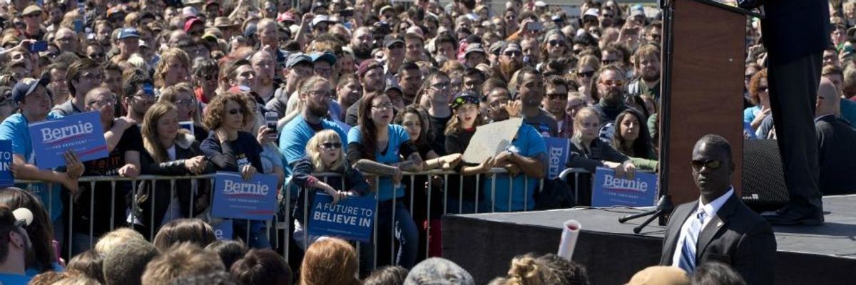 More than 10,000 turned out to see Bernie Sanders speak in Austin, Texas