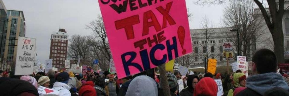 Seeing Economy as 'Rigged' for Rich, 65% Say Corporate Taxes Too Low, Not Too High
