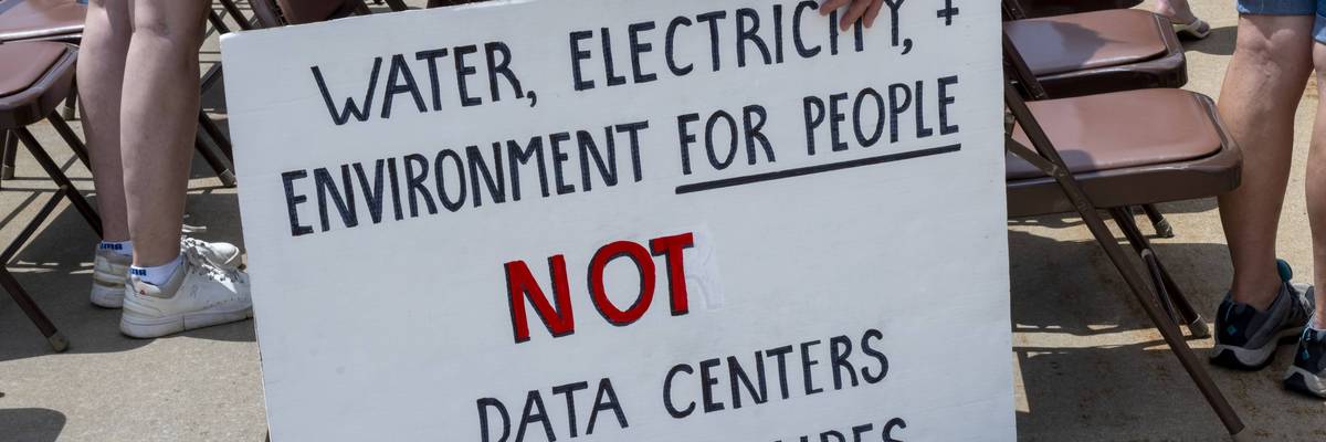 Mother Earth Vs Big Tech Petition rally at the capitol in Minnesota