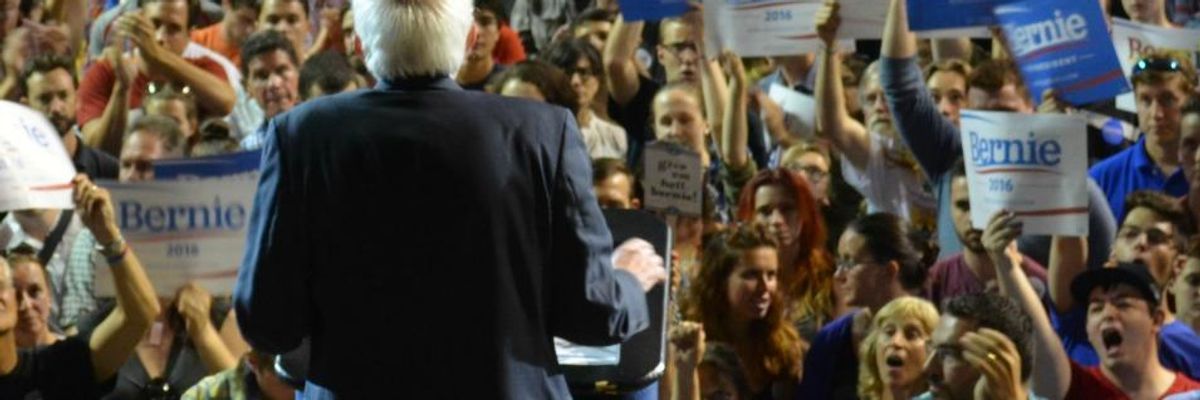 Youth Flocking to Sanders Because 'You're Right, Bernie, You're Right!'