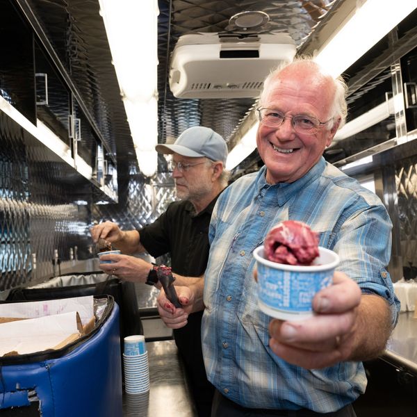 MoveOn's Scoop the Vote Truck Tour Kickoff in Philadelphia, PA with Ben and Jerry