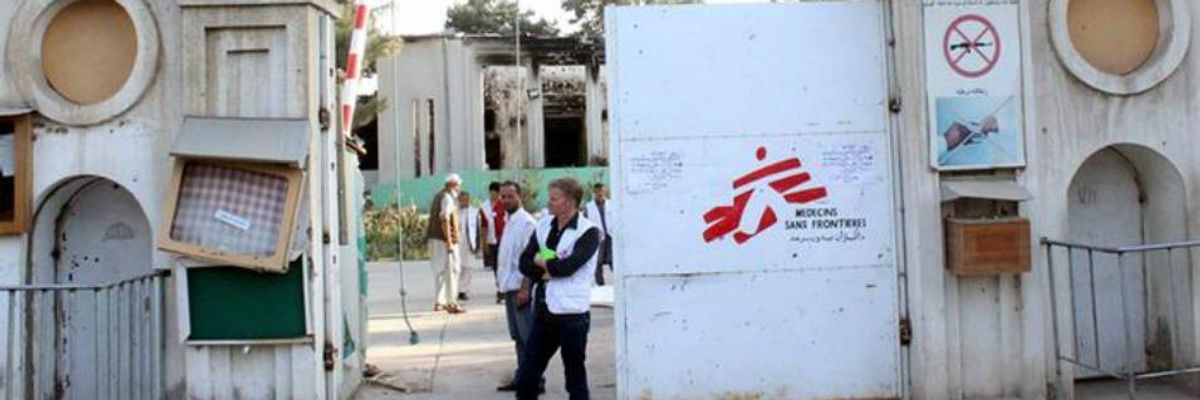 Pentagon Admits US Soldiers Crashed MSF's Kunduz Clinic Gates