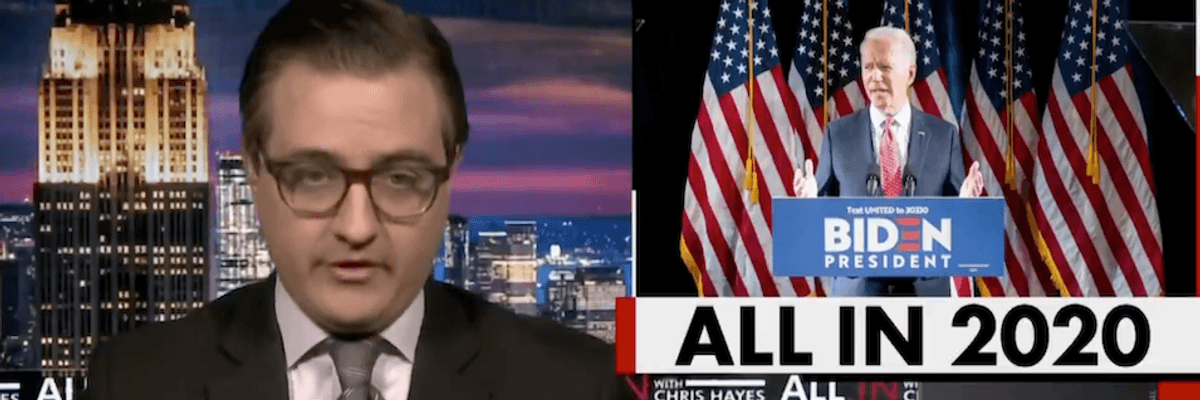 #FireChrisHayes Trends as MSNBC Anchor Attacked for Covering Biden Accuser Story