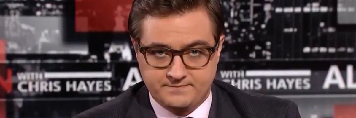 'War With Iran Is Madness,' Declares MSNBC's Chris Hayes. 'Don't Believe Anyone Who Tells You Otherwise.'