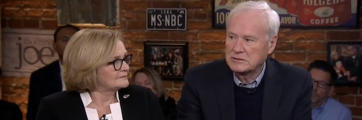 Chris Matthews and the Twilight of the Boomer's Pro-Corporate Establishment