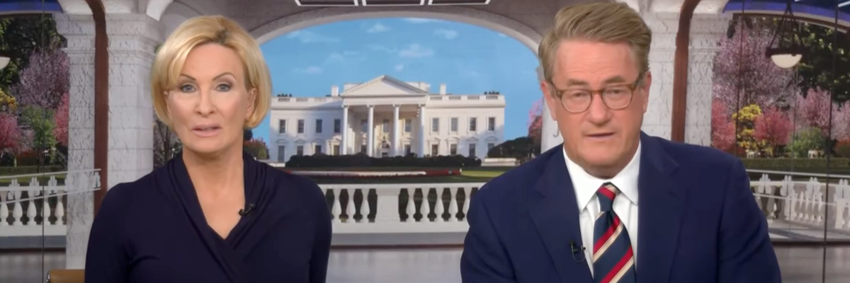 MSNBC hosts Mika Brezinski and Joe Scarborough