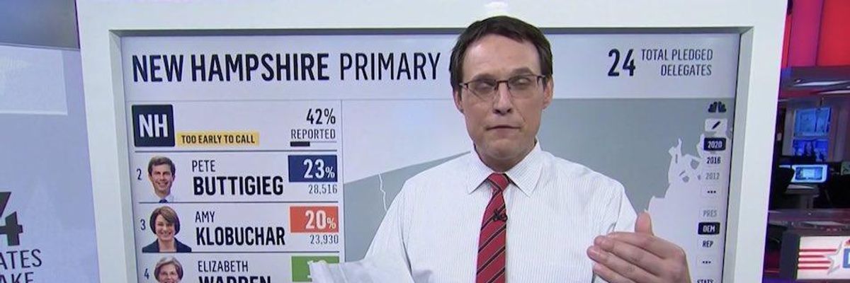 'Do They Never Learn?': Progressives Rip Media Attempts to Downplay Bernie Sanders Win in NH Primary