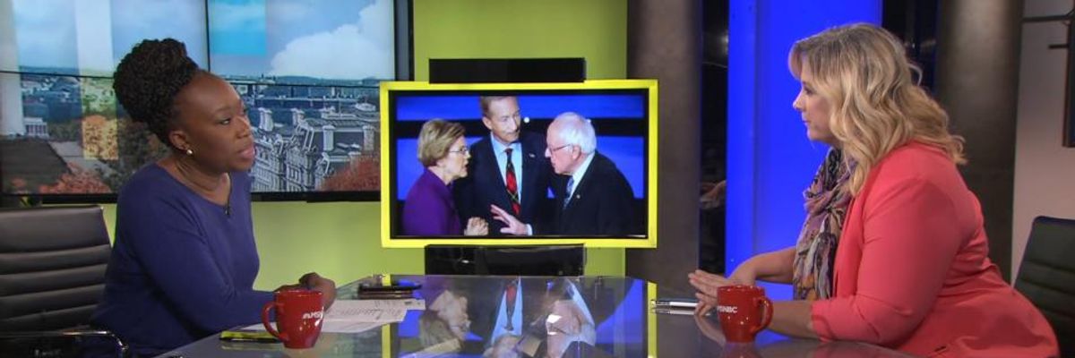 'This Is Why No One Trusts the Media': MSNBC Slammed for Featuring 'Body Language Expert' Who Calls Sanders a Liar