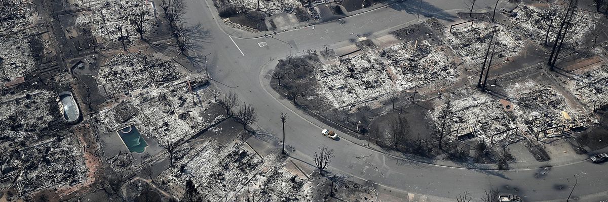 With No End In Sight, California's Deadly Flames Called Climate Change 'Fire Alarm'