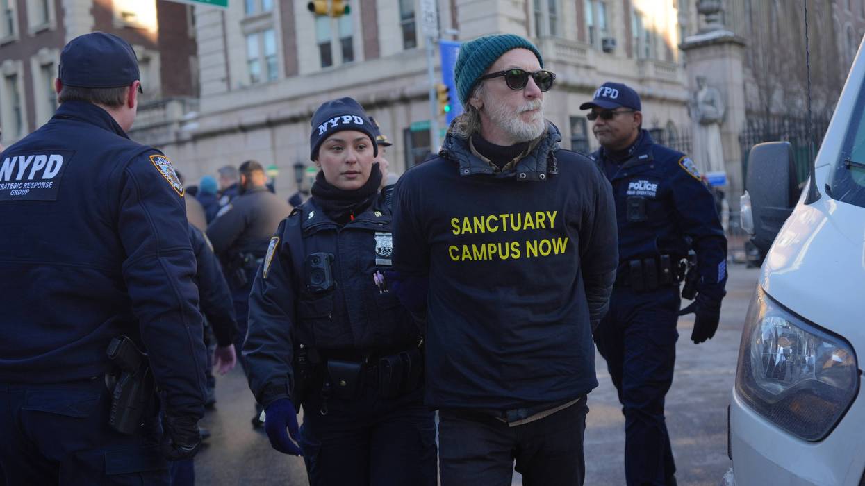 Multiple arrests at an anti-ICE protest at Columbia University