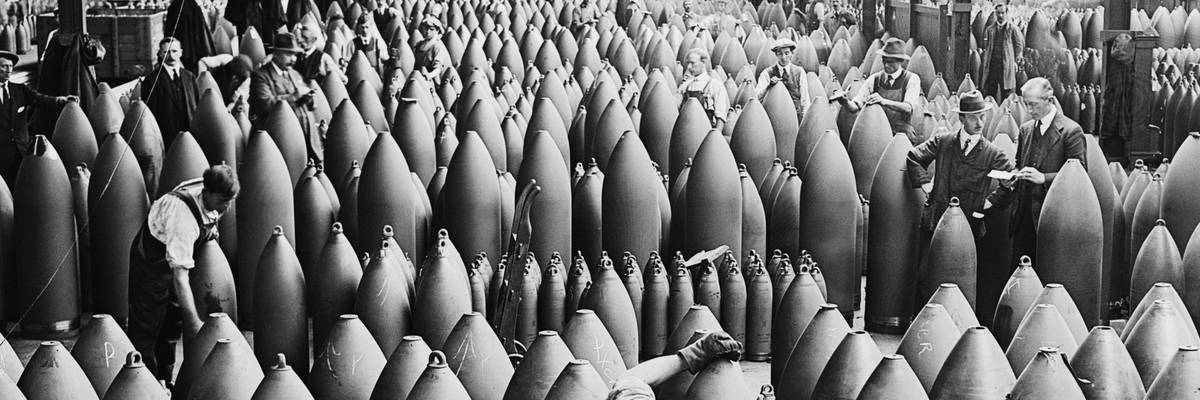 Munitions Production On The Home Front During The First World War, Chilwell, Nottinghamshire