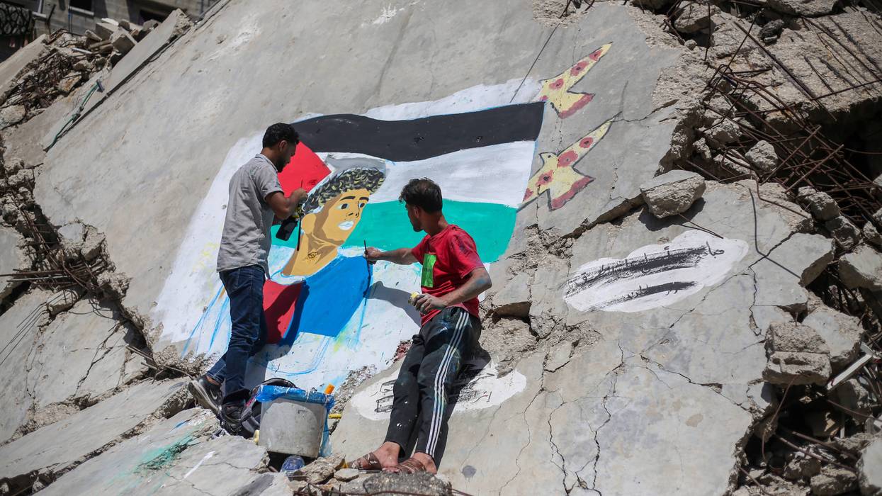 Mural In Gaza Honors Spanish Footballer Lamine Yamal