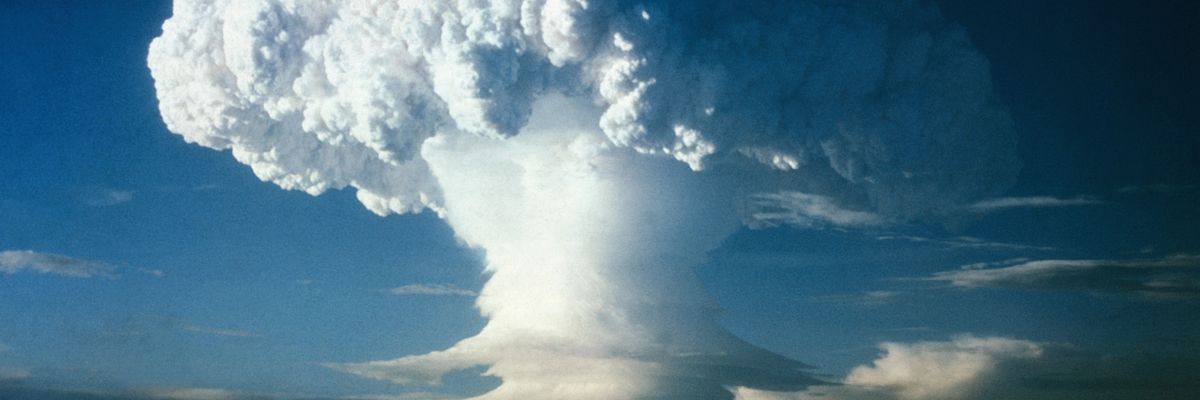 Mushroom Cloud from Nuclear Testing