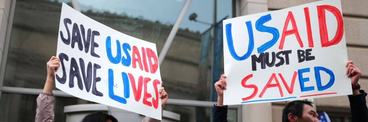 Musk, Department Of Government Efficiency Move To Shut Down USAID