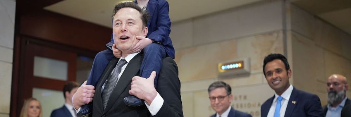 Musk, Johnson, Ramaswamy