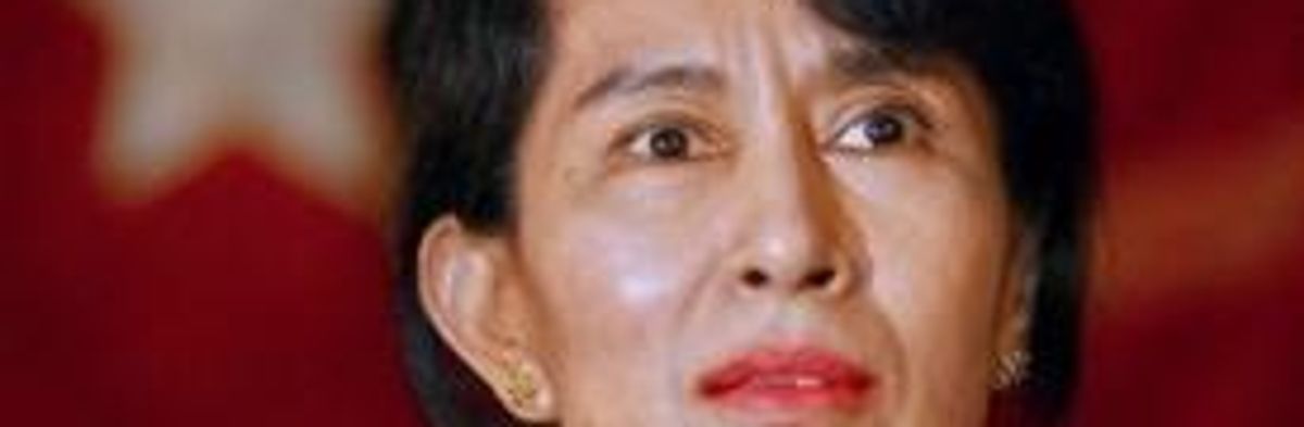 Lake Swimmer Could Cost Suu Kyi Her Freedom