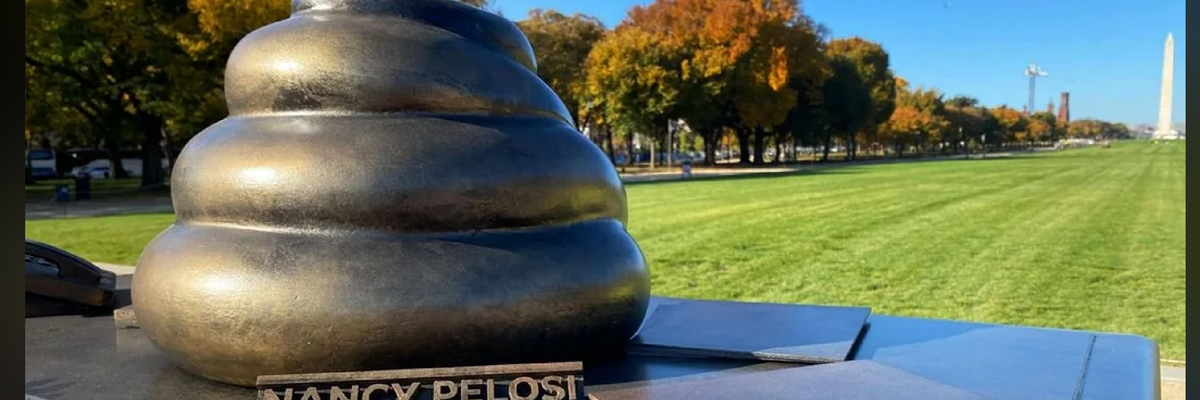 Mysterious new turd tribute "honoring" Jan. 6 rioters