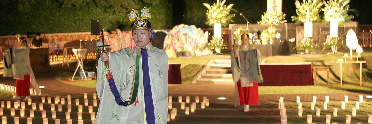 Nagasaki peace ceremony