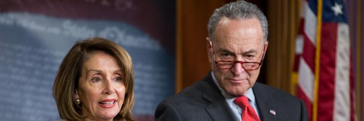 Nancy Pelosi and Chuck Schumer