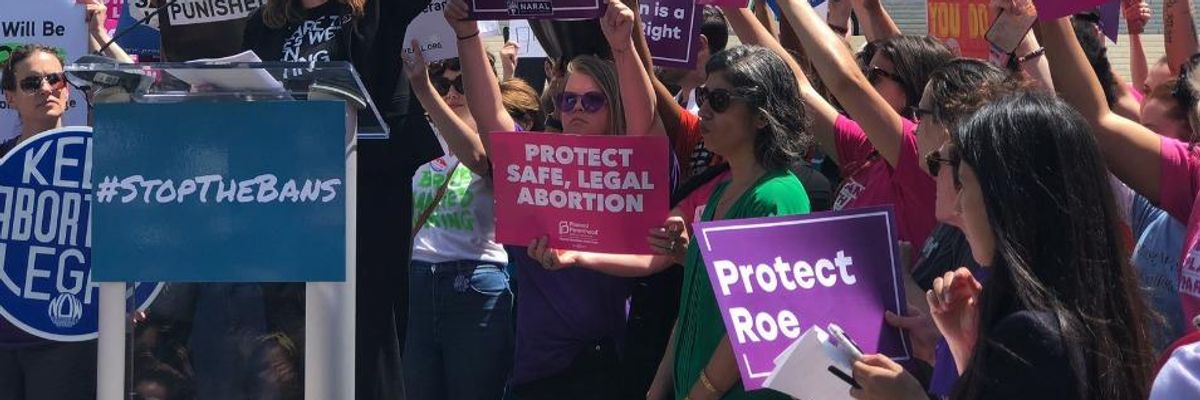 'This Is Not A Drill': Amid GOP Attack, Pro-Choice #StopTheBans Rallies Take Place Nationwide