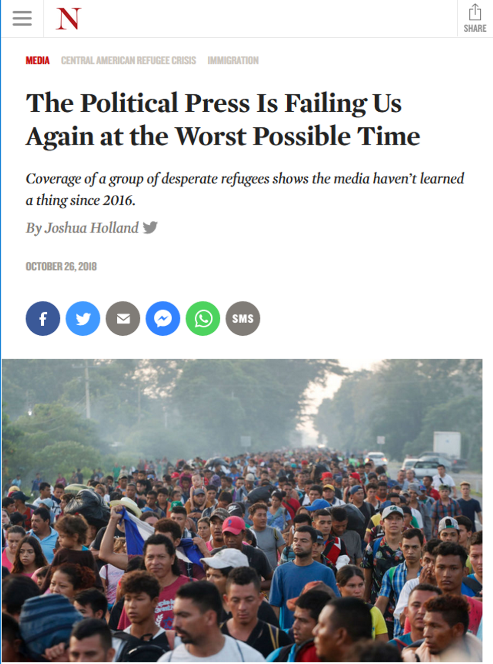 Nation: The Political Press Is Failing Us Again at the Worst Possible Time