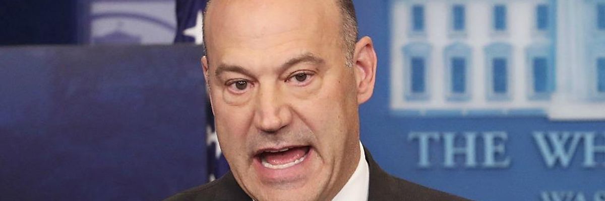Gary Cohn Admits 'Once in a Lifetime' Chance to Cut Taxes for Rich Kept Him From Leaving After Charlottesville
