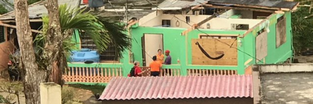 On-the-Ground Reports Destroy Trump's Sunny Portrayal of Puerto Rico Recovery