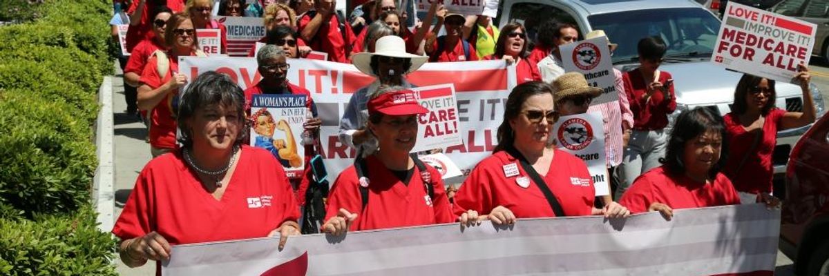 To Galvanize Local Push for Medicare for All in 2019, Nurses' Union Organizing Nationwide 'Barnstorms'