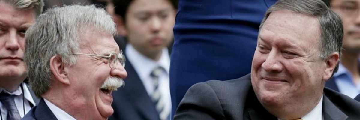 North Korea Warns 'Gangster-Like' Tactics of Bolton and Pompeo Undermining Nuclear Talks