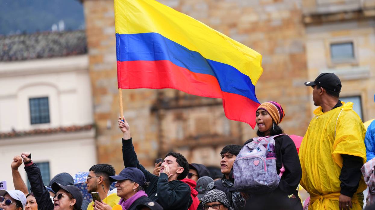 National Strike In Colombia To Protest Against The Government Abelardo De La Espriella