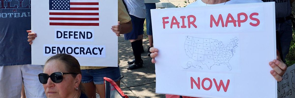 Nationwide Protest Against Texas Redistricting Plans.