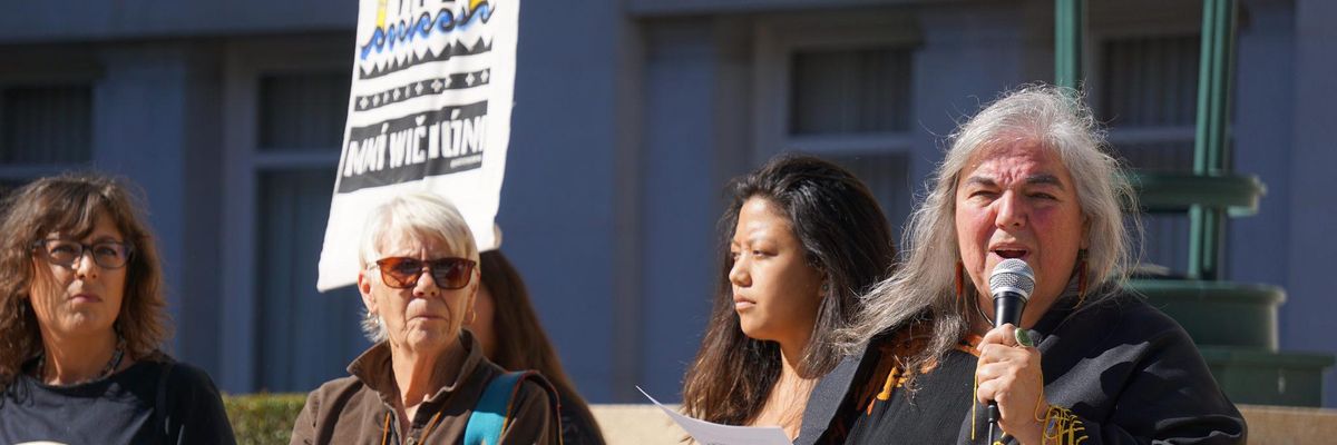 Native People and Allies Pledge to Stop Keystone XL