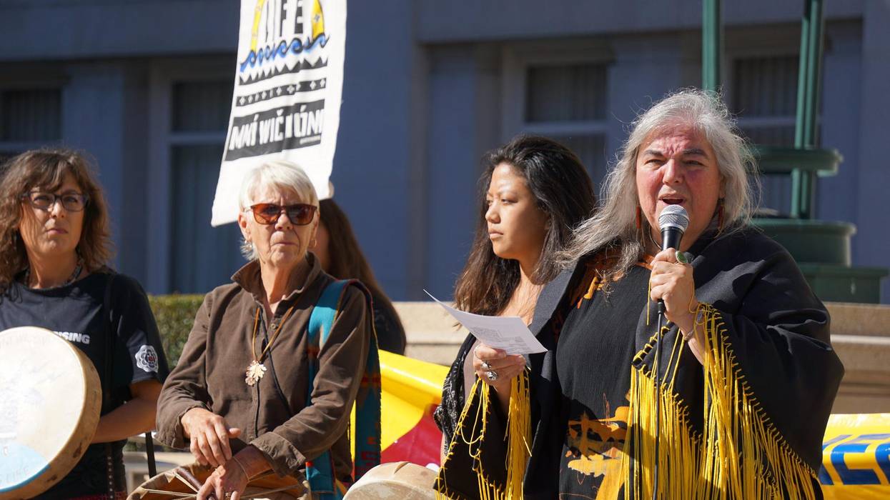 Native People and Allies Pledge to Stop Keystone XL