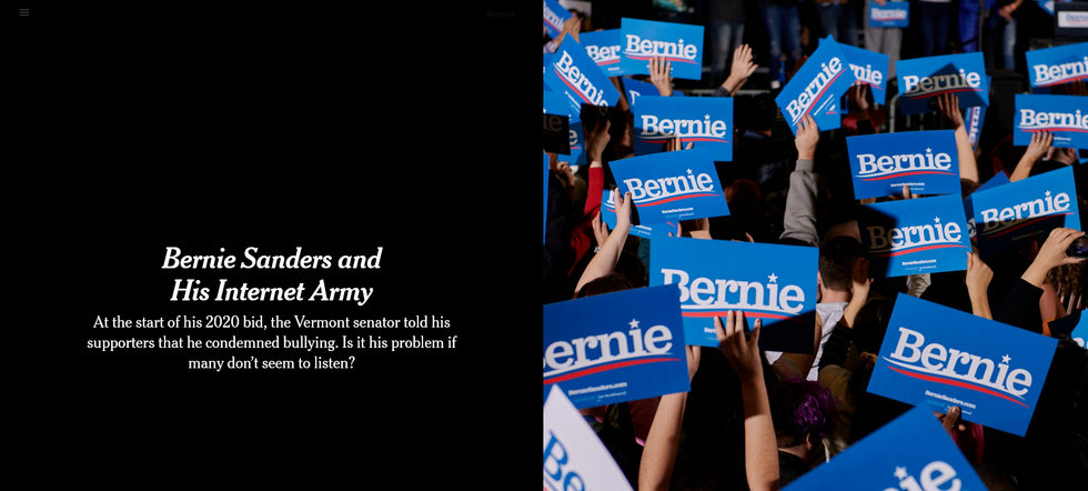 NBC: Bernie Sanders and His Internet Army