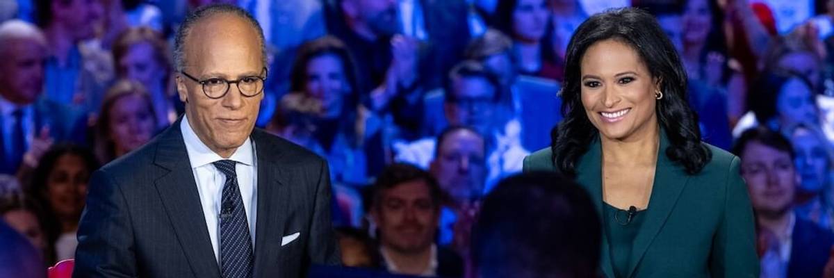 NBC News’ Lester Holt and Kristen Welker