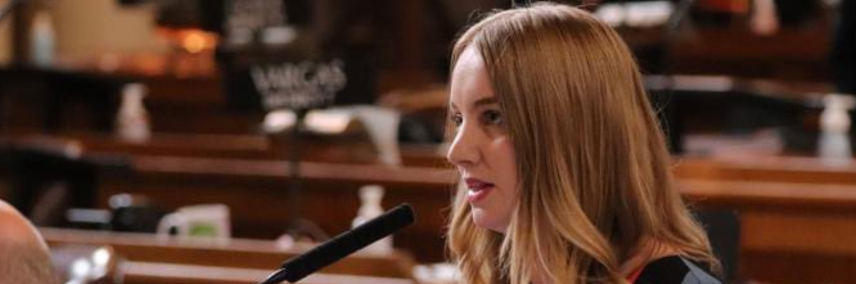 Nebraska state Sen. Megan Hunt