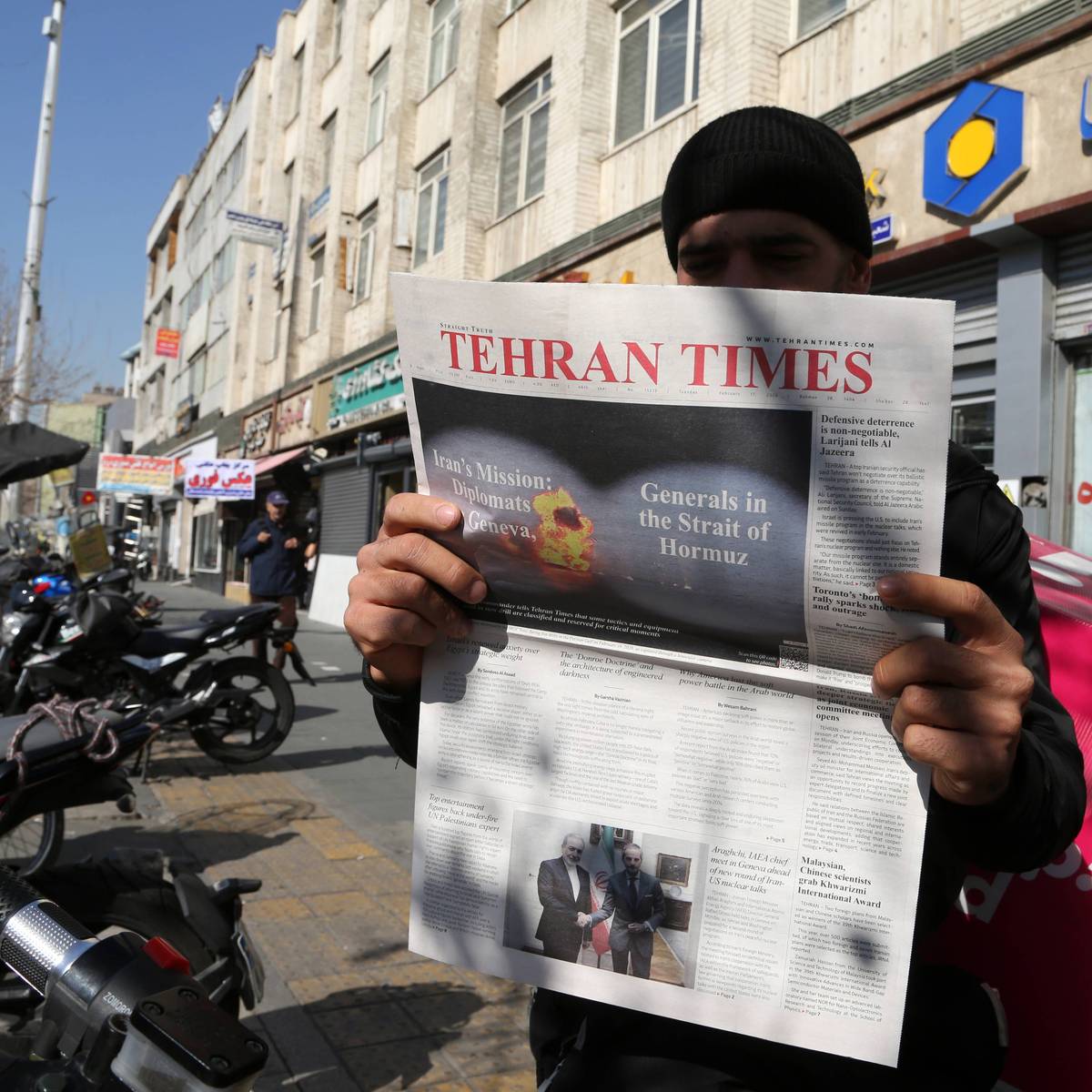 Negotiations between Iran and the US received extensive coverage newspapers in Tehran