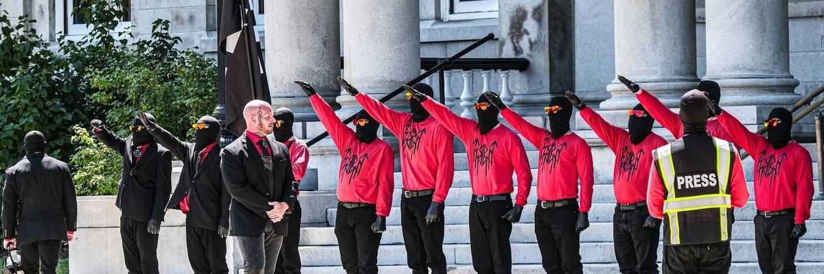 Neo-Nazis in New Hampshire.