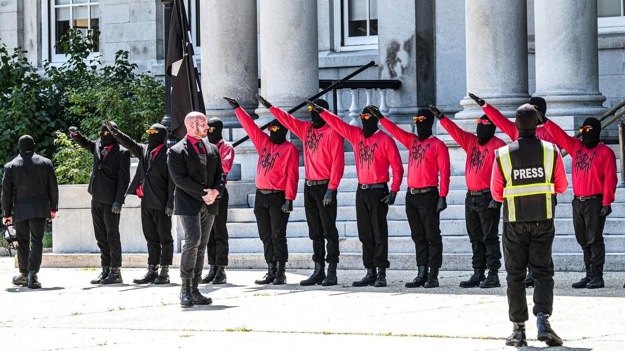 Neo-Nazis in New Hampshire.