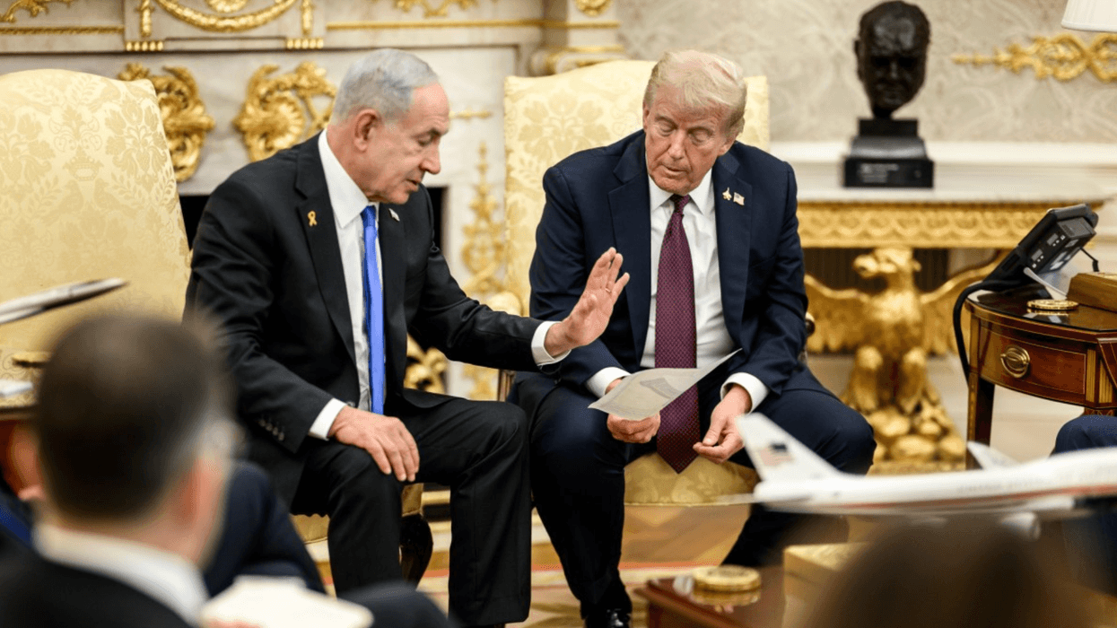 Netanyahu and Trump meet in the White House