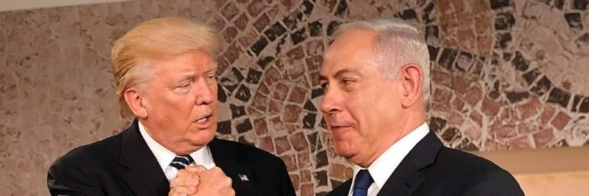 Palestinians See Trump-Netanyahu Apartheid Plan as End of Oslo Peace Process and "Steal of the Century"