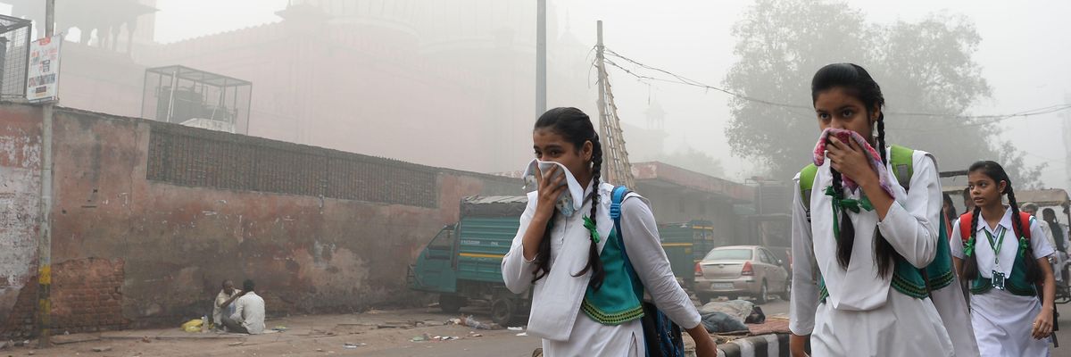 New Delhi air pollution