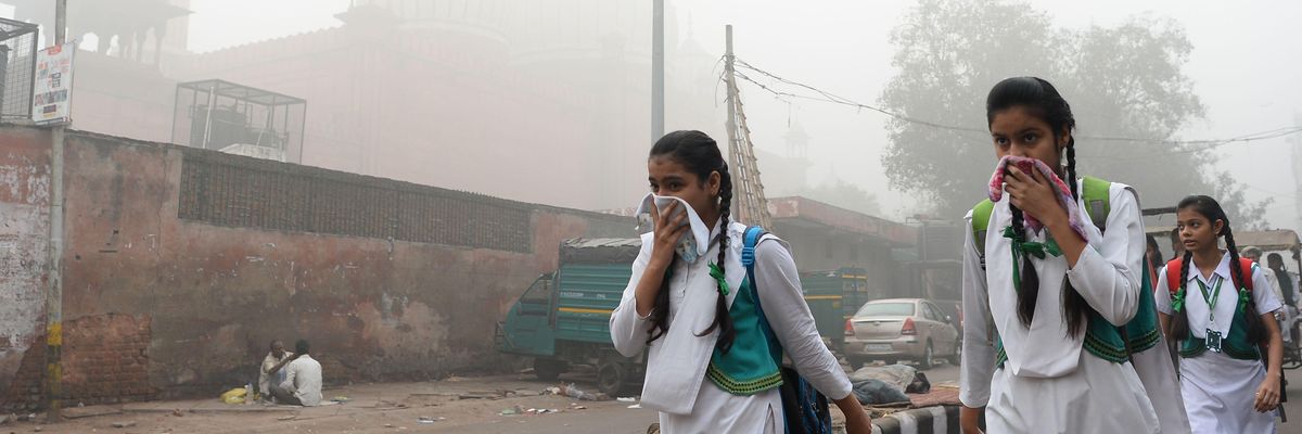 New Delhi air pollution