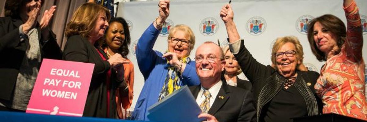 In Win for Women, New Jersey Enacts Nation's Strongest Equal Pay Law